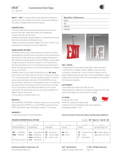 LELU&trade; Specification Sheet
