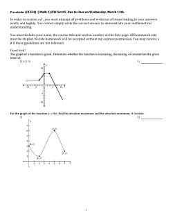 In order to receive a /, you must attempt all problems and write out al