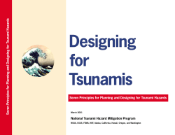 Designing for Tsunami