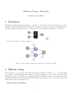 Midterm Exam Solutions