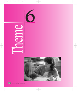 THEME 6 - Education Place