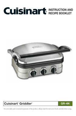 Griddler - Cuisinart