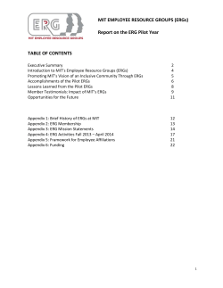 ERGs - MIT Human Resources