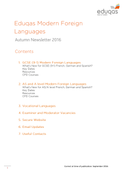 Correct at time of publication: September 2016 1