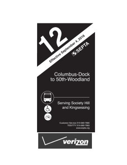 Columbus-Dock to 50th-Woodland