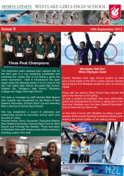 Issue 6 - Westlake Girls High School