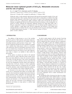 Molecular beam epitaxial growth of SrCu2O3