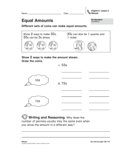 Equal Amounts