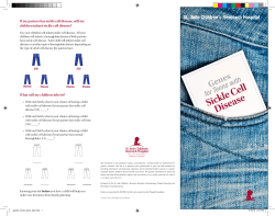 Genes for Teens - Sickle Cell Disease