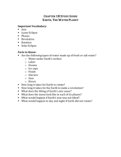 Chapter 1B Study Guide