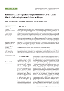 Full Article (PDF file) - Journal of Gastrointestinal and