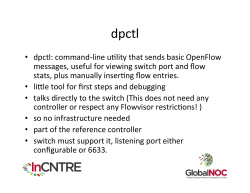 dpctl - Internet2