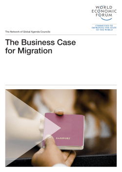 The Business Case for Migration - WEF