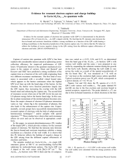 Evidence for resonant electron capture and charge buildup in GaAs