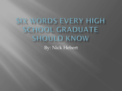 By: Nick Hebert