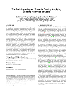 The Building Adapter: Towards Quickly Applying