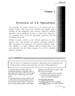FM 41-10 Chapter 1 - GlobalSecurity.org