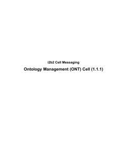 Ontology Management Messaging