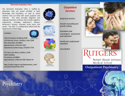 Psychiatry Brochure Final 5.22.2015