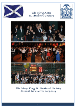 to download! - The Hong Kong St Andrew`s Society