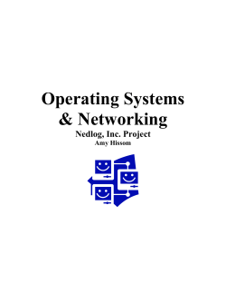 Operating Systems - personal.kent.edu