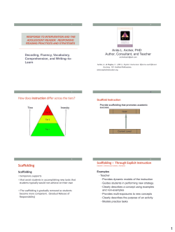 handouts - NYS RtI TAC