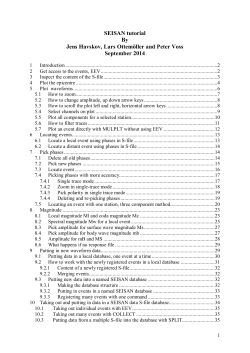 3 Inspect the content of the S-file