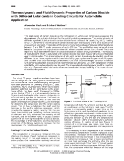 Thermodynamic and Fluid-Dynamic Properties of Carbon Dioxide