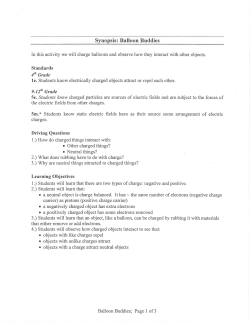 Synopsis: Balloon Buddies