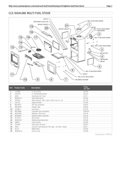 CL5 Highline Multi Fuel Stove
