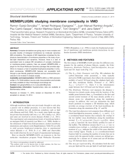 bioinformatics applications note