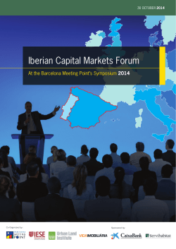 Iberian capital Markets Forum