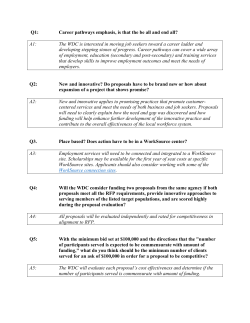 Q1: Career pathways emphasis, is that the be all and end all? A1