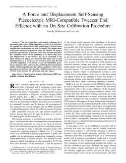 A Force and Displacement Self