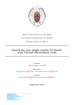 Search for new bright nearby M dwarfs with Virtual