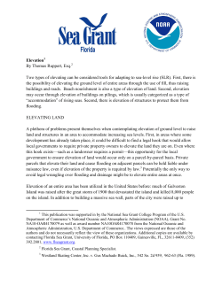Elevation By Thomas Ruppert, Esq. Two types of