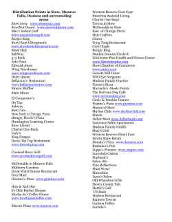 Distribution Points in Stow, Munroe Falls, Hudson and surrounding