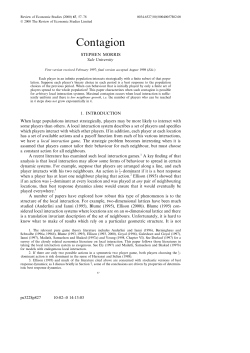 Contagion