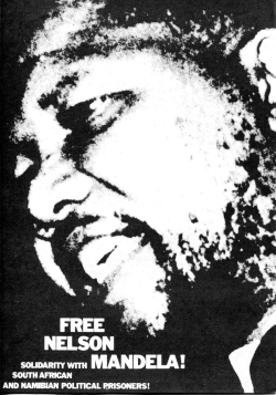 mda02. `Free Nelson Mandela!` leaflet