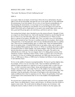 The Lamb - Emmanuel Charles McCarthy