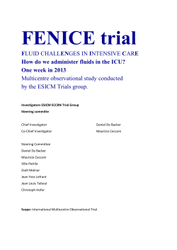 FENICE trial