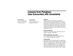 User Encounters with Uncertainty