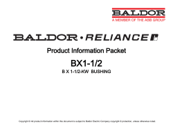 BX1-1/2 - Baldor VIP