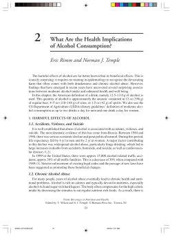 2 What Are the Health Implications of Alcohol Consumption?