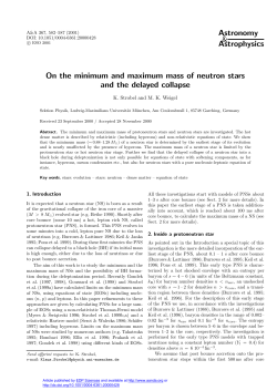 On the minimum and maximum mass of neutron stars and the