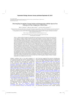 Disentangling Incomplete Lineage Sorting and Introgression to