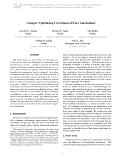 Grouper: Optimizing Crowdsourced Face Annotations