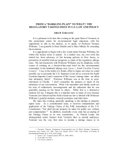 Darkling Plain - Vermont Law Review