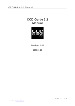 CCD-Guide 3.2 Manual