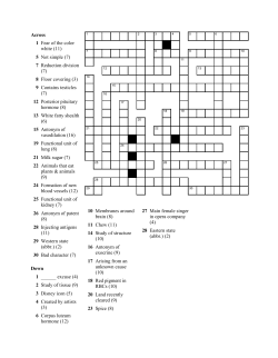 Across 1 Fear of the color white (11) 5 Not simple (7) 7 Reduction